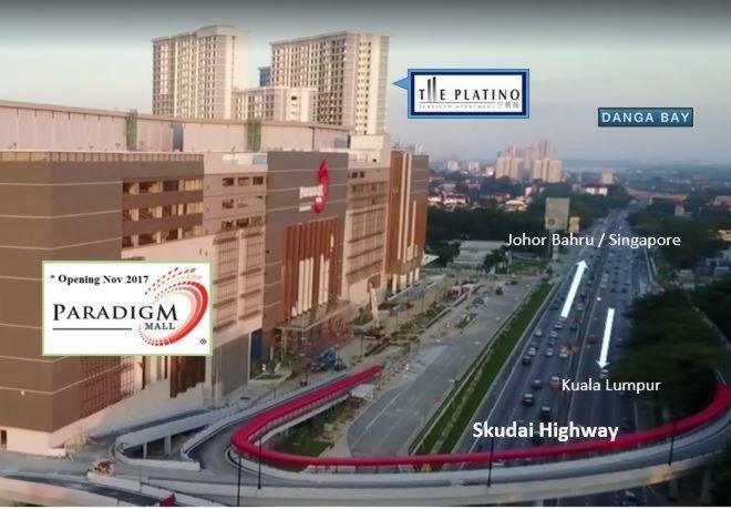 Johor Bahru Paradigm Leplatino Homestay Exterior foto